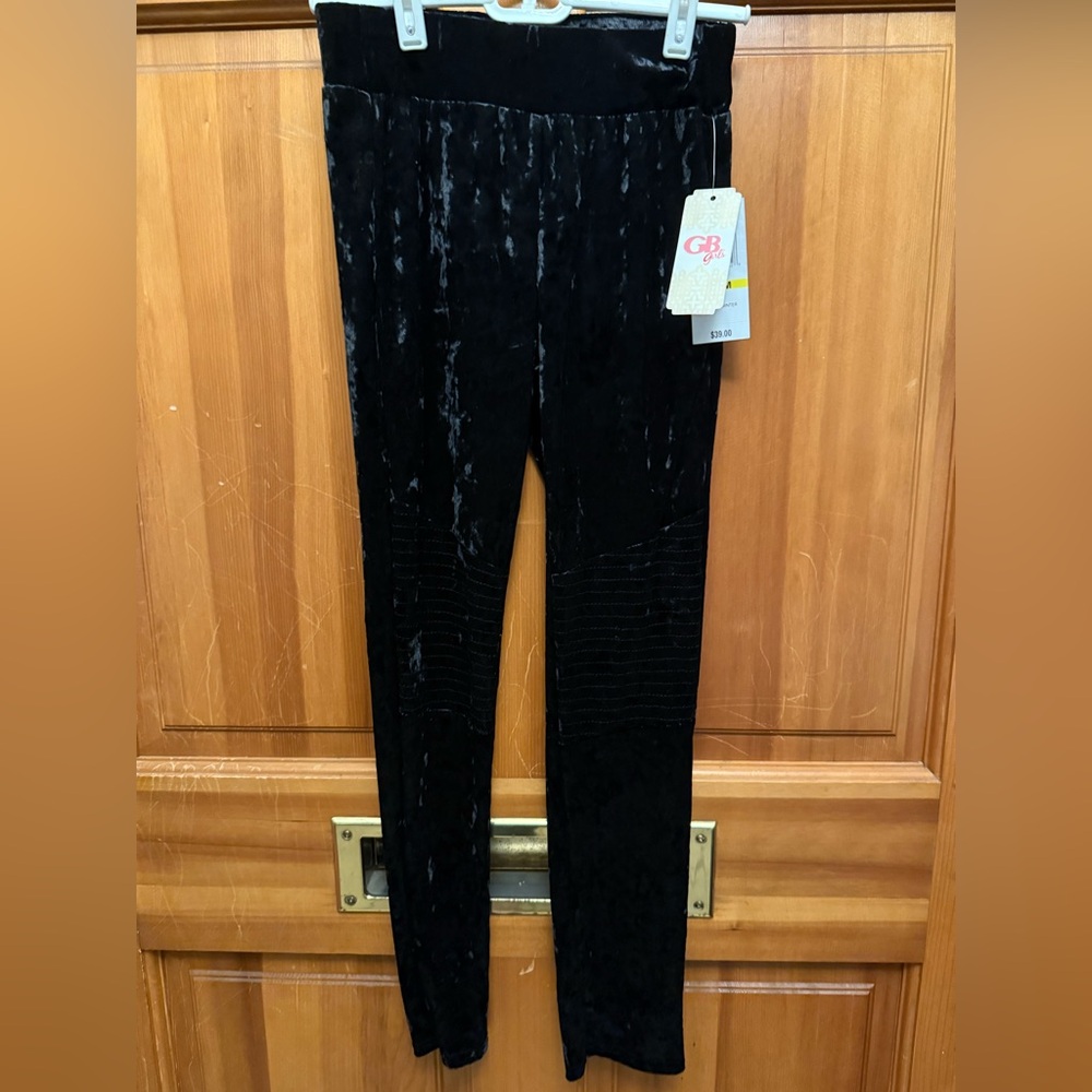 GB Girls Black Casual Leggings